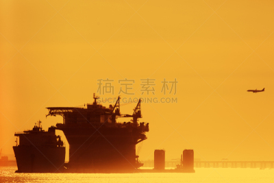 石油钻塔,浮式采油平台,里约尼泰罗伊桥,维托尔拜亚,笠臣邦迪,采油平台,钻井,瓜纳巴拉湾,钻探设备,建筑平台