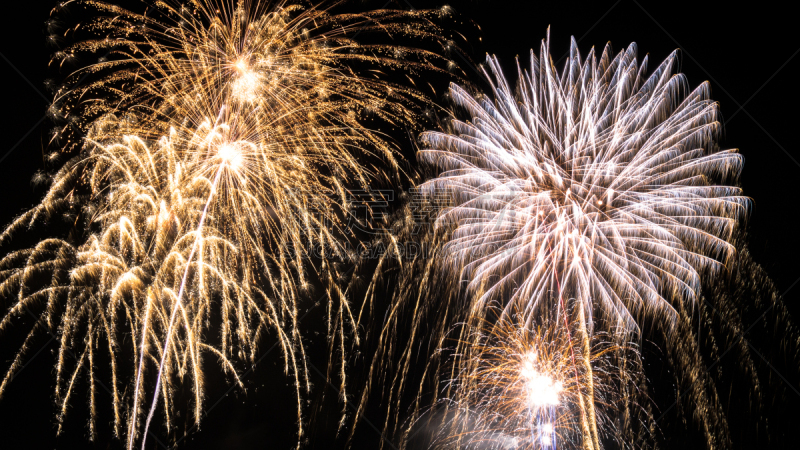 天空,夜晚,焰火,色彩鲜艳,事件,新年前夕,英国,传统节日,背景,节日