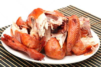 烤鸡,格子烤肉,褐色,煎鸡肉,水平画幅,无人,鸡翅,肉,烤的,装饰菜