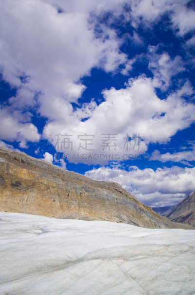 哥伦比亚冰原,天空,国家公园,雪,山,班夫,蓝色,杰士伯,碧玉,班夫国家公园