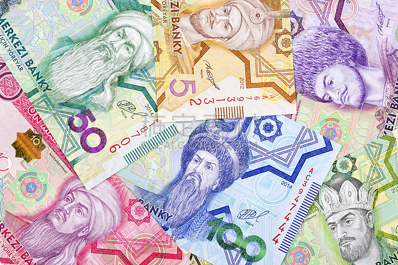 土库曼斯坦,背景聚焦,水平画幅,无人,金融,波兰,组物体,金融和经济,商务,图像