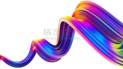 全息图,明亮,霓虹灯,抽象,设计元素,三维图形,时髦的,纹理效果,绘画插图,金属