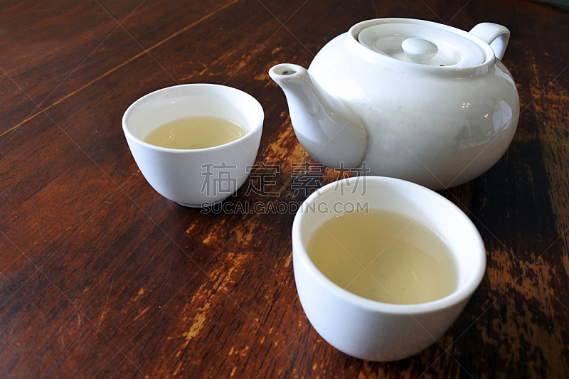 绿茶,传统,茶道,花茶,茶壶,中国食品,褐色,芳香的,水平画幅,无人