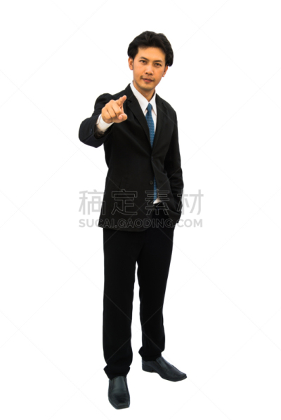 男商人,手,显示器,白色背景,垂直画幅,未来,零售展示,巨蜥属,符号,想法