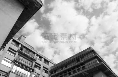 被抛弃的,建筑外部,1930,过时的,水平画幅,无人,古老的,城市,建筑结构,肮脏的