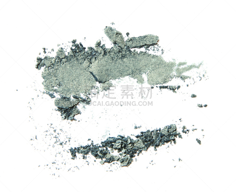 眼影,绿色,笔触,碾碎了的,化妆刷,眼妆品,美,水平画幅,无人,美容