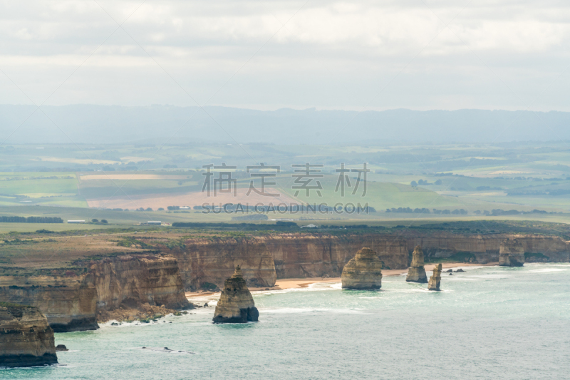 大洋路,在上面,水,天空,水平画幅,开普敦,旅行者,户外,自然公园,海滩