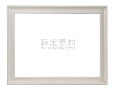 相框,白色,华丽的,空的,白色背景,部分,背景分离,空白的,图像,艺术