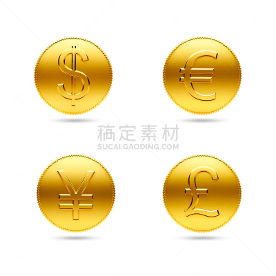 黄金,日元符号,英镑符号,利率,背景分离,欧元符号,阴影,股市和交易所,2015年,信用卡