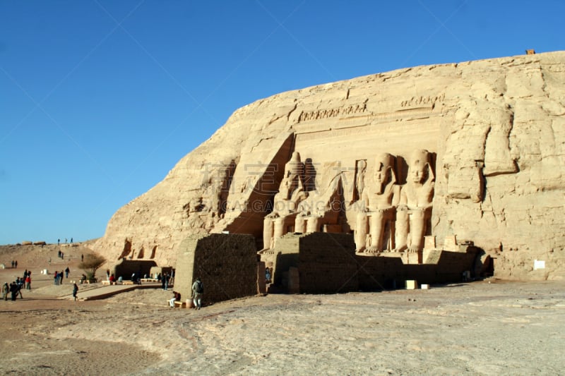 阿布辛比尔,拉美西斯二世大神殿,rameses ii,法老,纪念碑,起源,水平画幅,建筑,非洲,埃及