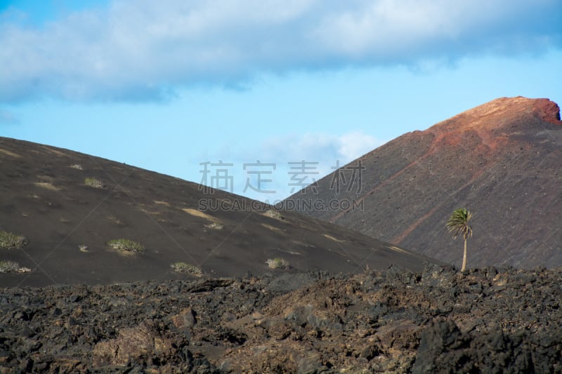 兰萨罗特岛,timanfaya national park,金丝雀,西班牙,看风景,海上航道,导游,天空,水平画幅,山