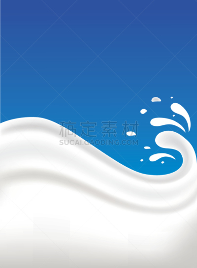 白色,清新,背景,牛奶,饮食,奶制品,早餐,无人,绘画插图,奶油