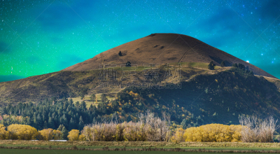 新西兰南岛,地形,银河系,自然,全景,天空,星系,星星,夜晚,月亮