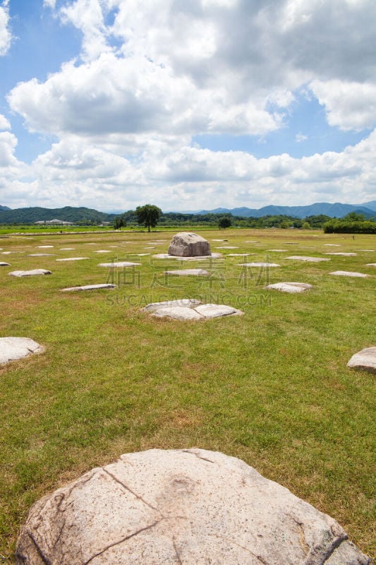 寺庙,建筑工地,自然,垂直画幅,云,图像,草,著名景点,无人,韩国