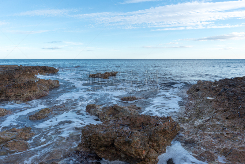 海洋咖啡馆,卡斯特利翁,自然,水,天空,水平画幅,地形,无人,水平线,户外