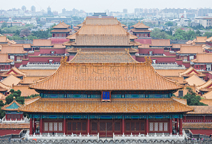 故宫,北京,都市风景,特写,高大的,角度,清朝,明朝风格,瓦,国内著名景点