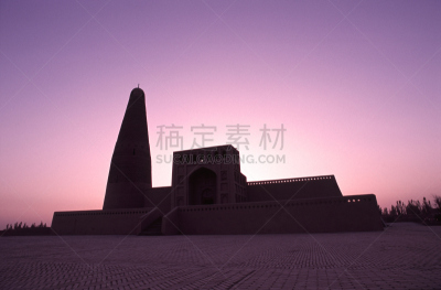 清真寺,建筑结构,建筑,无人,时尚,黄昏,水平画幅,东亚人,彩色图片,亚洲