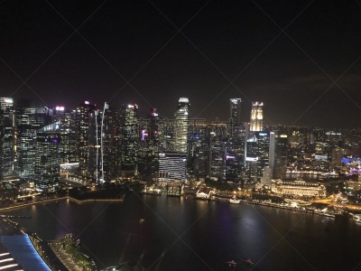 新加坡,城市天际线,城市生活,现代,著名景点,河流,水湾,户外,天空,建筑