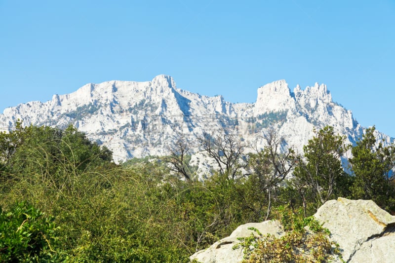 克里米亚,山,电子人,皮氏培养皿,阿卢普卡,雅尔塔,天空,水平画幅,地形,岩石