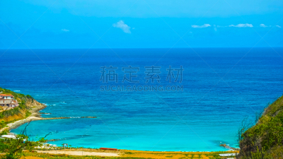 法属圣马丁,海滩,风景,桨叉架船,荷兰加勒比海,格兰德凯斯,菲利普斯堡,清水湾,安的列斯群岛,泻湖
