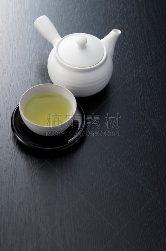 绿茶,茶格玛,茶壶,垂直画幅,留白,无人,热饮,日本,黑色背景,摄影