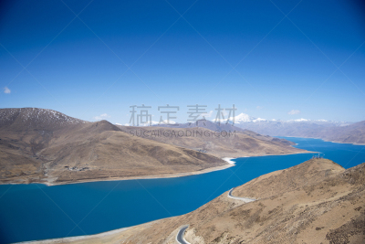 喜马拉雅山脉,湖,蓝色,背景,灵性,青藏高原,滨水,山顶,自然美,山脉