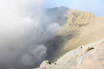 婆罗摩火山,山,火山,泗水,滕格尔火山,bromo-tengger-semeru national park,东爪哇,火山喷口,水平画幅,火山地形