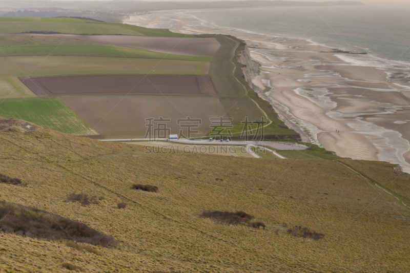 卡普布朗斯努涅斯,风景,法国,乡村,cap de gris-nez,自然,水,悬崖,旅游目的地,水平画幅