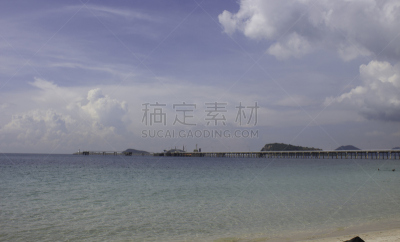 海洋,琼不里省,水平画幅,户外,泰国,太阳,热,海滩,日光,日冕