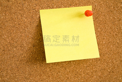 纸,笔记本,背景分离,信函,图钉,技术,办公室,公告信息,黄色