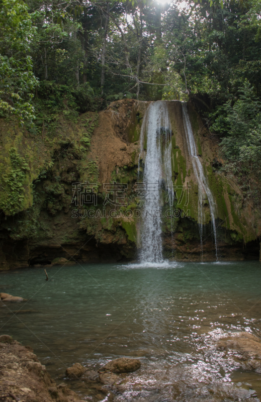 Small Cascade at El Salto del Limón, Dominican Republic