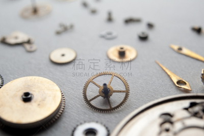 机件,桌子,大特写,表,车轮,钟表匠,水平画幅,小的,腕表,桶