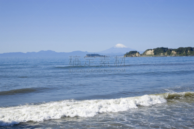 看风景,海岸线,伊豆半岛,相模湾,富士山,水平画幅,地形,山,摄影,旅游