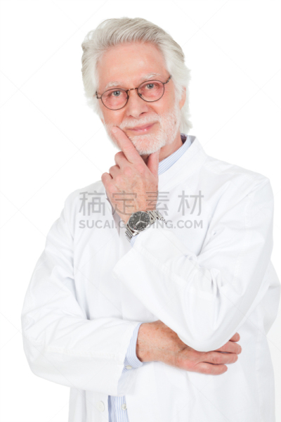 老年男人,商务,专门技术,健康保健,打印单据,肖像,医疗建筑,全科医师