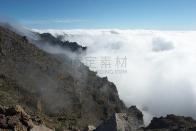 罗克的男孩天文台,四只动物,帕尔马,水平画幅,高视角,大西洋群岛,户外,高处,加那利群岛,彩色图片