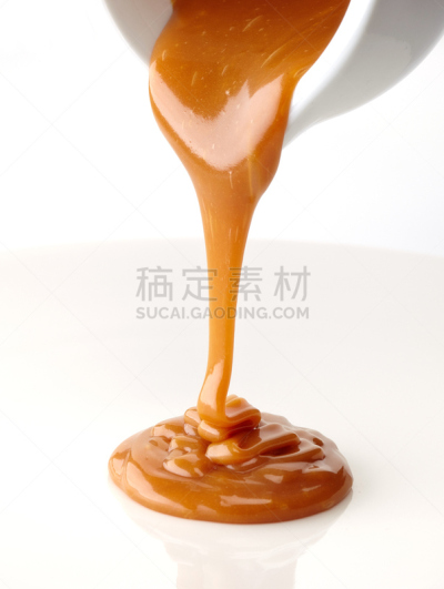 焦糖,白色,容器,太妃糖,垂直画幅,褐色,奶油,甜点心,糖浆,甜食