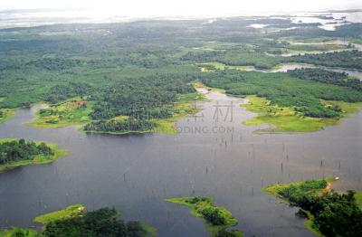canaima,委内瑞拉,地形,高,亚马逊地区,水平画幅,无人,湿,异国情调,户外