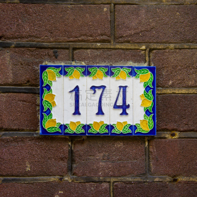 数字,1874,莱蒙山,家庭住址,鲍伊海底山,布告,交通标志,数字7,理发店,天空