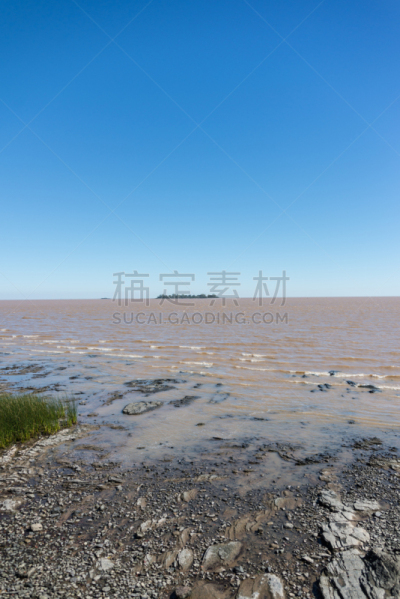 里约热内卢DeLaPlata,乌拉圭,河流,南美,旅游目的地,阿根廷,科洛尼亚德尔萨克拉门托,垂直画幅,水,天空