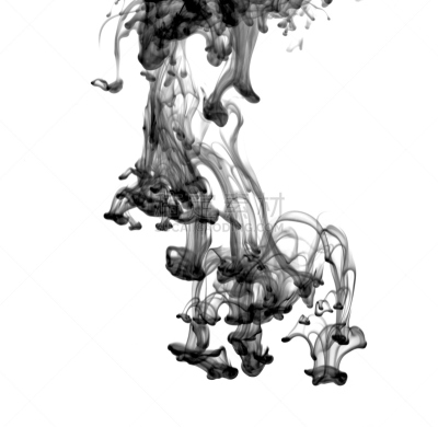 墨水,液体,幻想性错觉,罗夏测试,水,水平画幅,无人,抽象,超现实主义的,白色背景