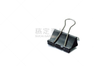 回形针,分离着色,白色背景,不锈钢,商务,一个物体,塑胶,泰国,细的,钢铁