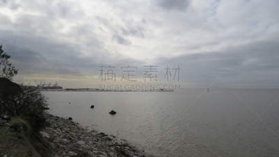 阿根廷,布宜诺斯艾利斯,云景,环境,云,公园,春天,海岸线,植物,河流