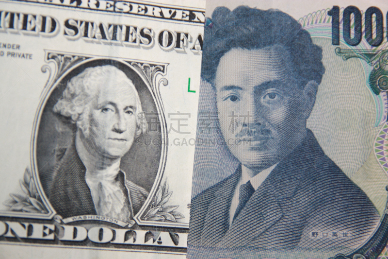 汇率,日本央行,美国联邦储备,日元符号,中央银行,水平画幅,无人,日本,金融和经济,外币兑换