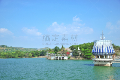 西宁省,湖,越南,胡志明市,水,天空,美,公园,艺术,水平画幅