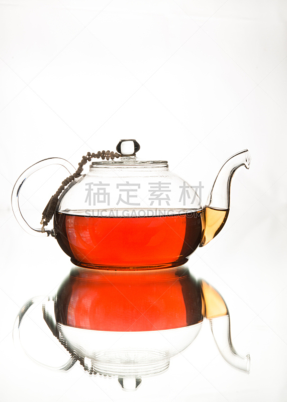 玻璃杯,红茶,茶壶,垂直画幅,艺术,无人,玫瑰,饮料,白色,下午茶