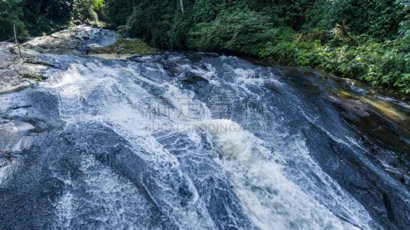 waterfall with 125 meters of height of water fall in Brazil in Santa Catarina Corupa. Route with 14 waterfalls in one of the last areas of Atlantic forest. Corupa means area of ​​many stones. The Rio Novo is born in the fields of the plateau and plunges t