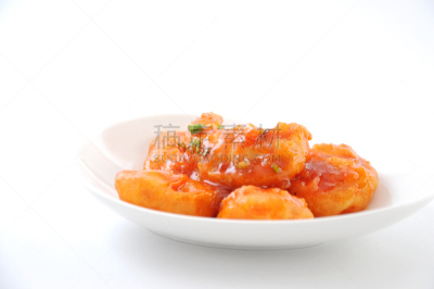 虾,盘子,辣椒酱,白色背景,中国食品,餐具,格子烤肉,水平画幅,无人,膳食
