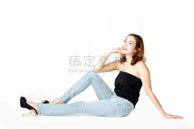 女人,美女,夏普,怀特岛,美,留白,水平画幅,美人,仅成年人,人的脸部