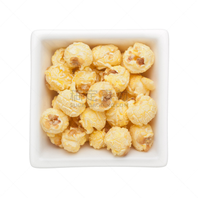 爆米花,焦糖,玉粟米,甜玉米,饮食,无人,不健康食物,玉米,背景分离