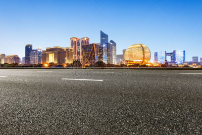 杭州,都市风景,现代,俄亥俄河,柏油路,浙江省,天空,夜晚,建筑业,沥青